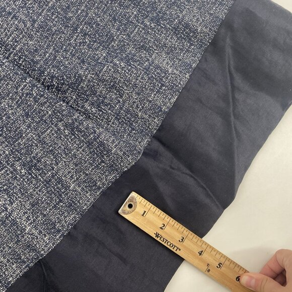 Classiques Entier Size 14 Navy Blue Cotton Dress Career Cocktail - Picture 12 of 14